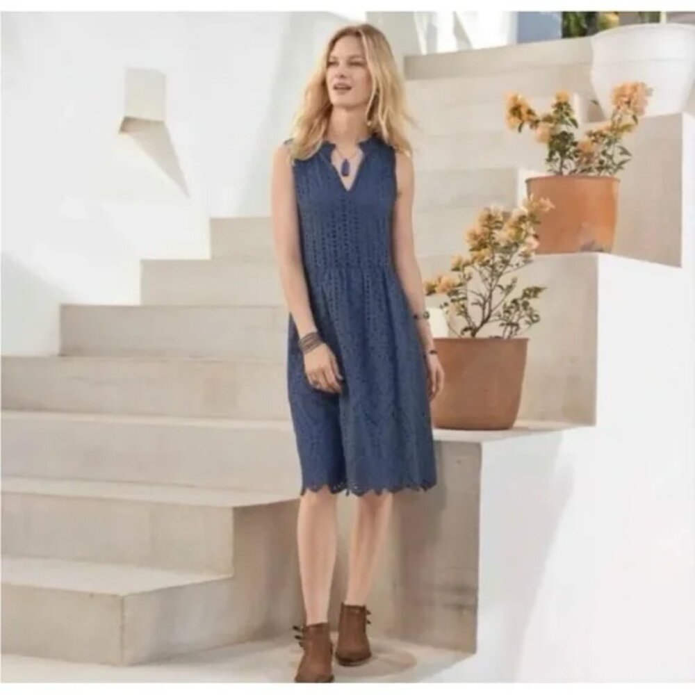Sundance Eyelet Promise Sleeveless Dress MP